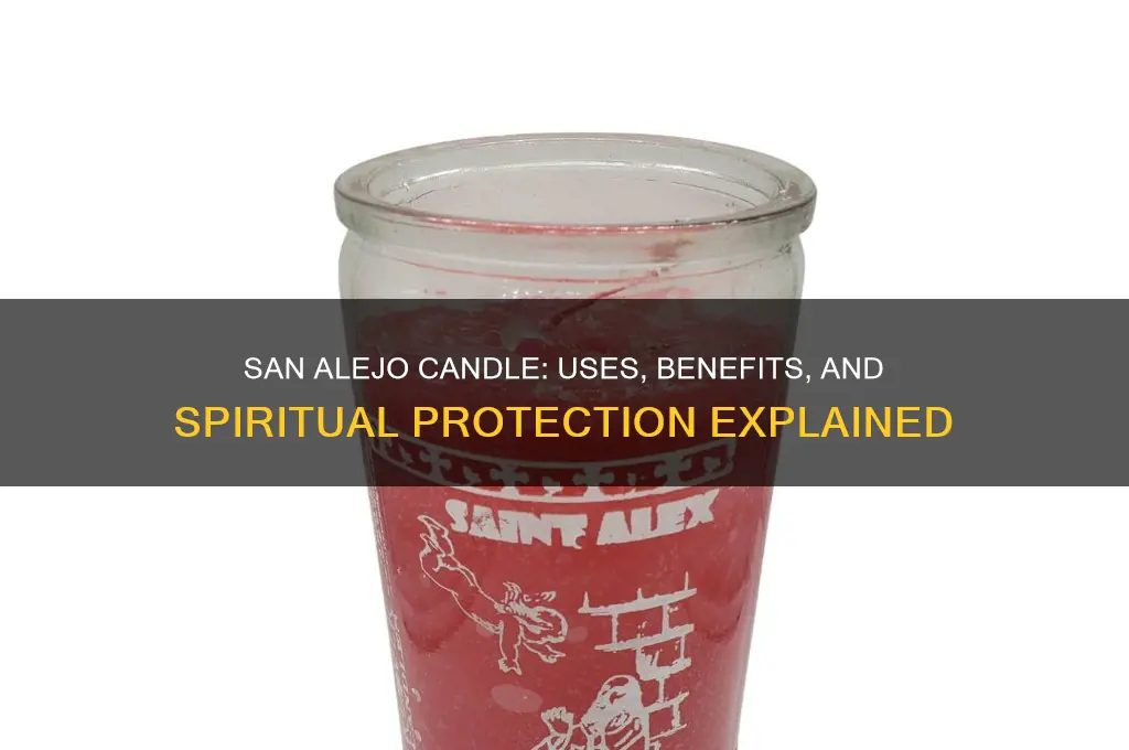 what is san alejo candle used for