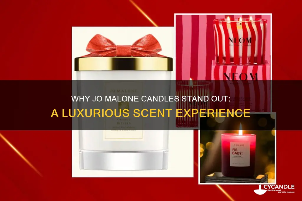 what is so special about jo malone candles