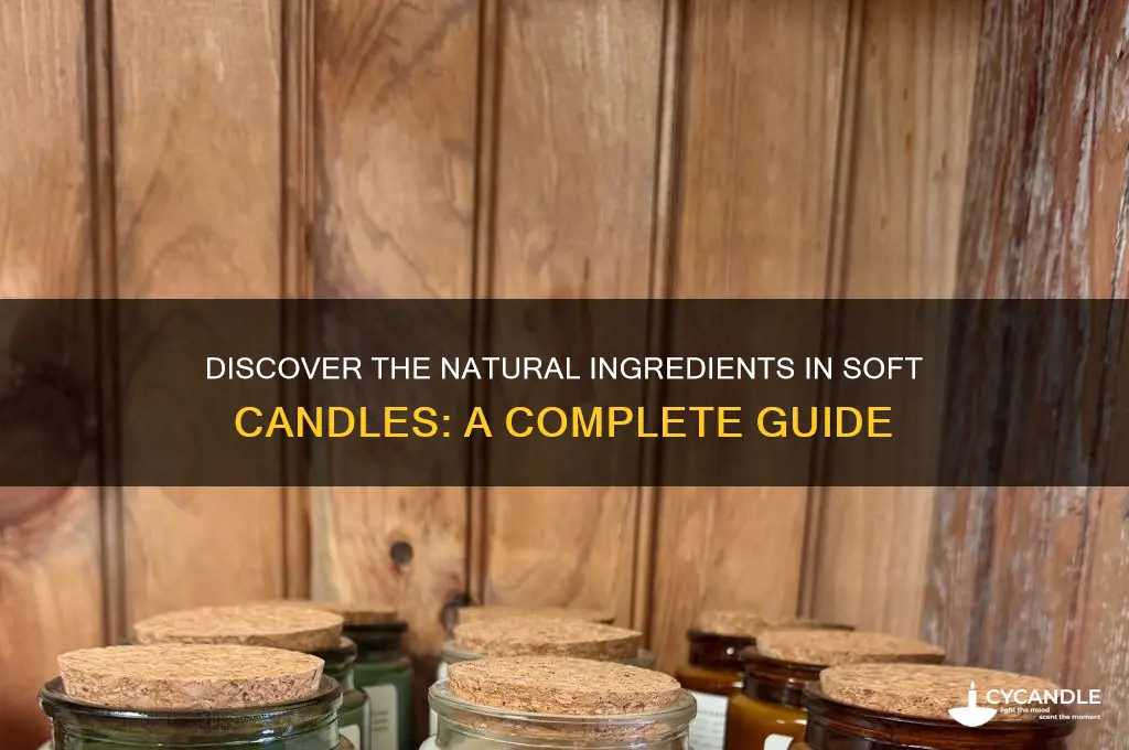 what is soft candle made from