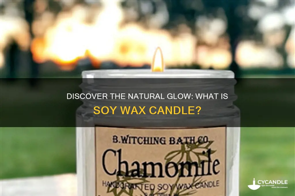 what is sooy wax candle