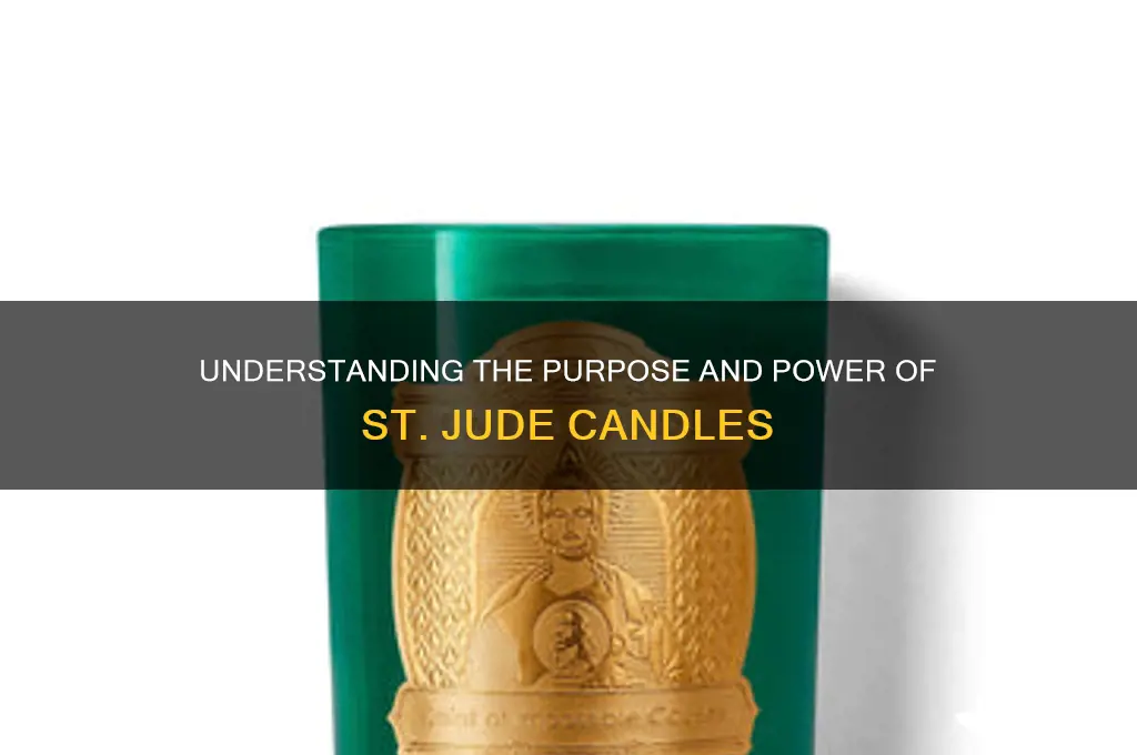 what is st jude candle for