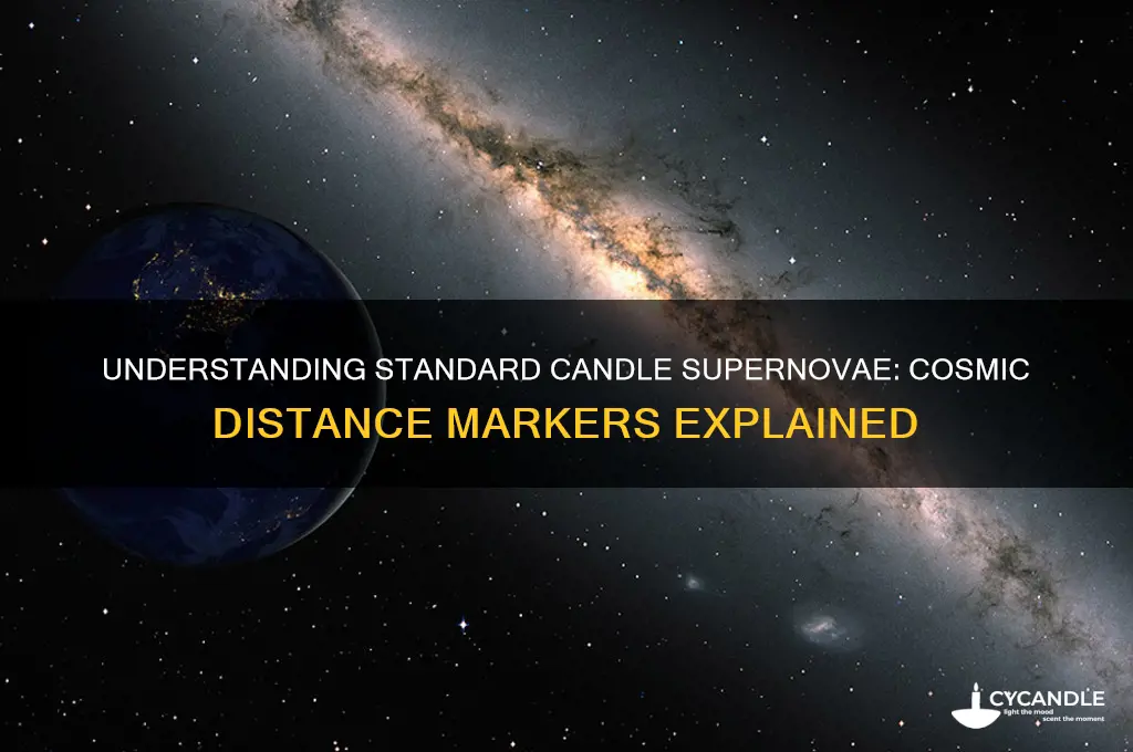 what is standard candle supernova