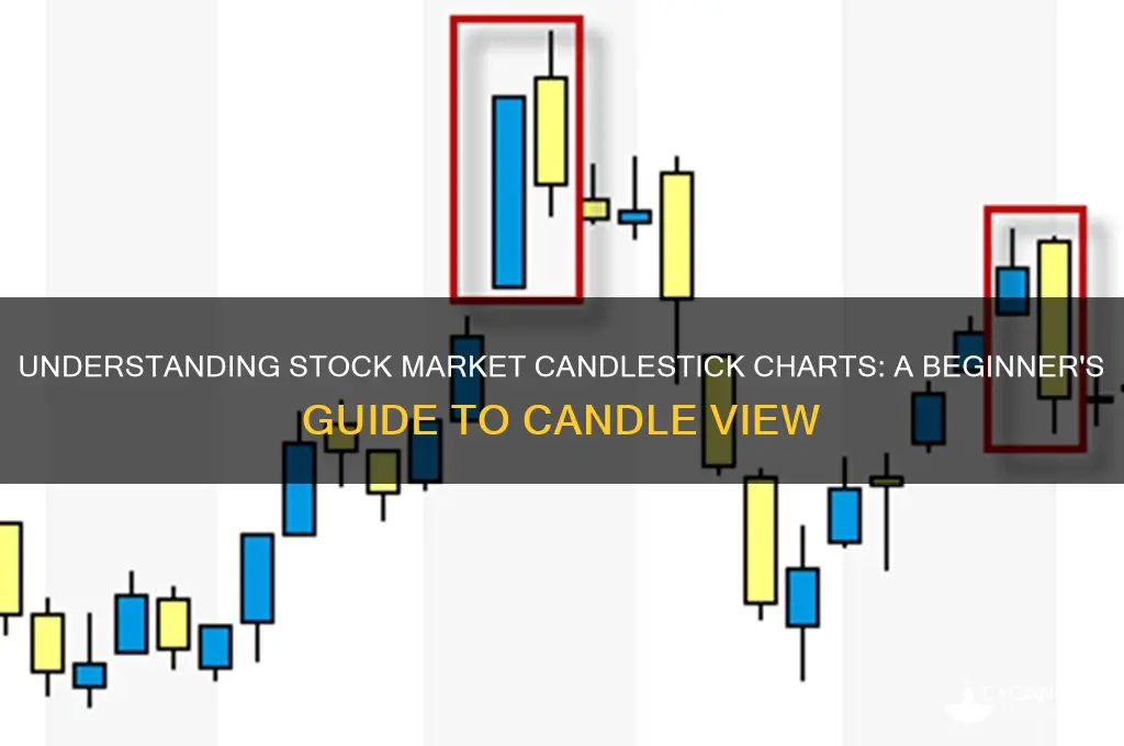 what is stock lines called candle view