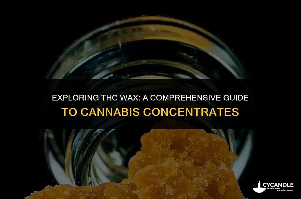 what is thc wax