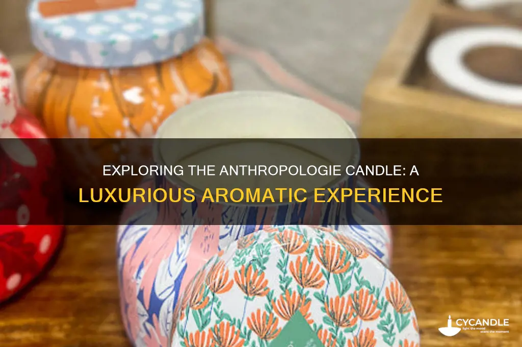 what is the anthropologie candle