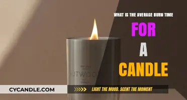 Understanding the Average Burn Time of Candles: A Comprehensive Guide