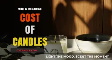 Exploring the Average Cost of Candles: A Comprehensive Price Guide