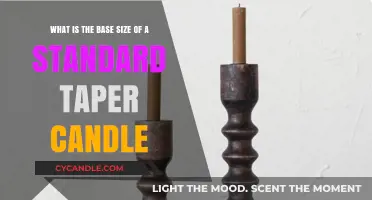 Standard Taper Candle Base Size: A Comprehensive Guide to Dimensions