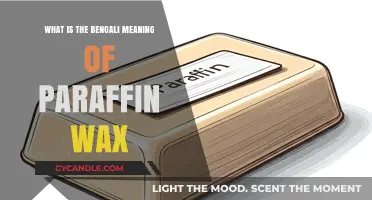 Understanding Paraffin Wax: Its Bengali Meaning and Common Uses Explained