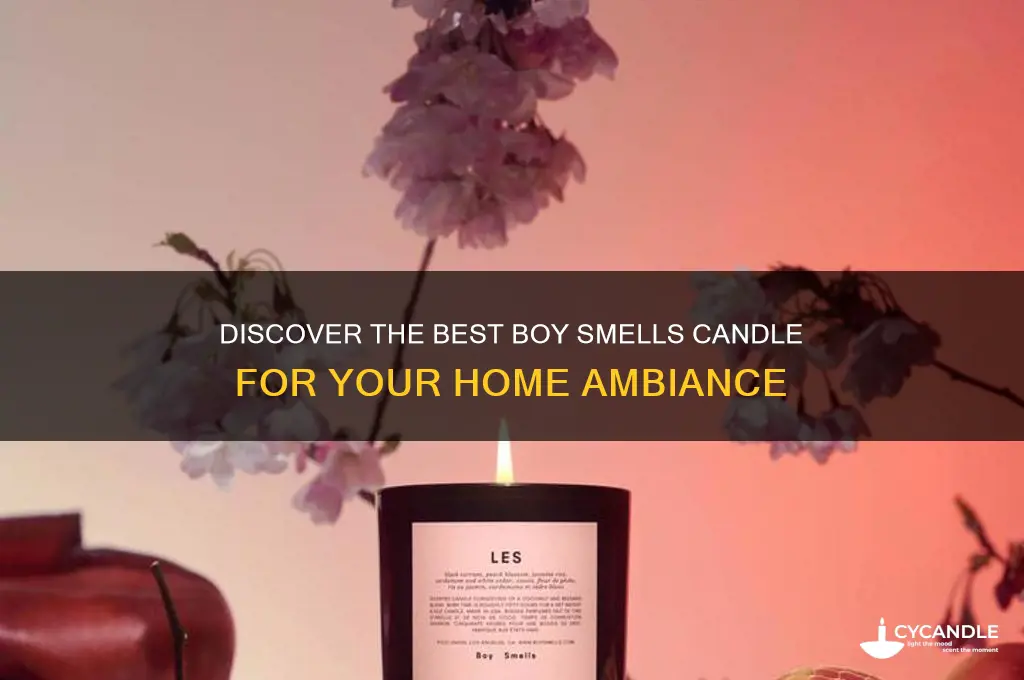 what is the best boy smells candle