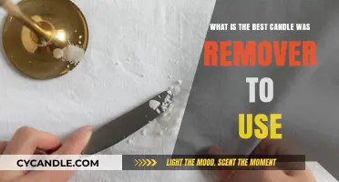 Effective Candle Wax Remover: Top Picks for Clean Surfaces