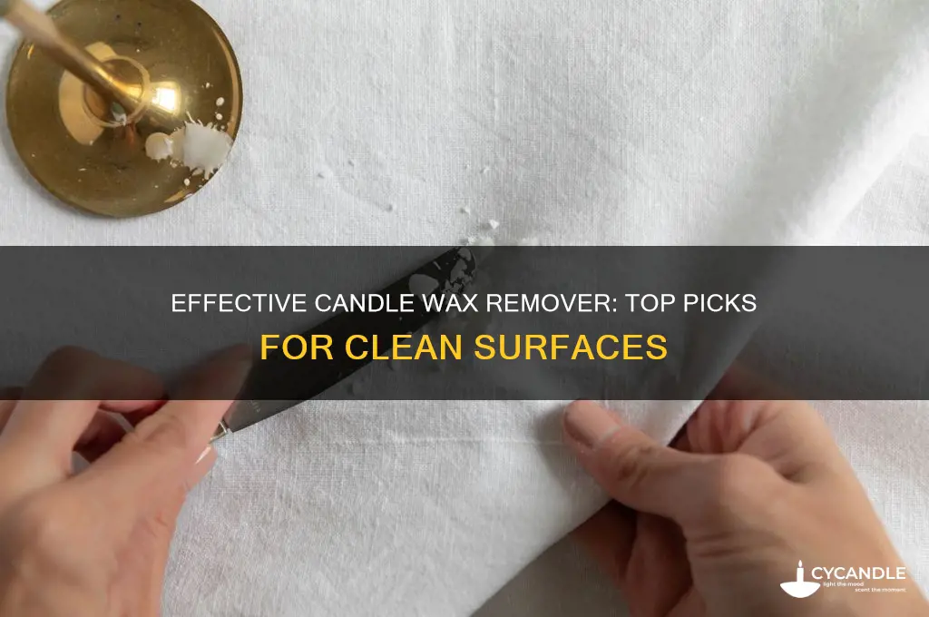 what is the best candle was remover to use