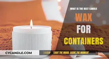 Choosing the Perfect Container Candle Wax: A Comprehensive Guide