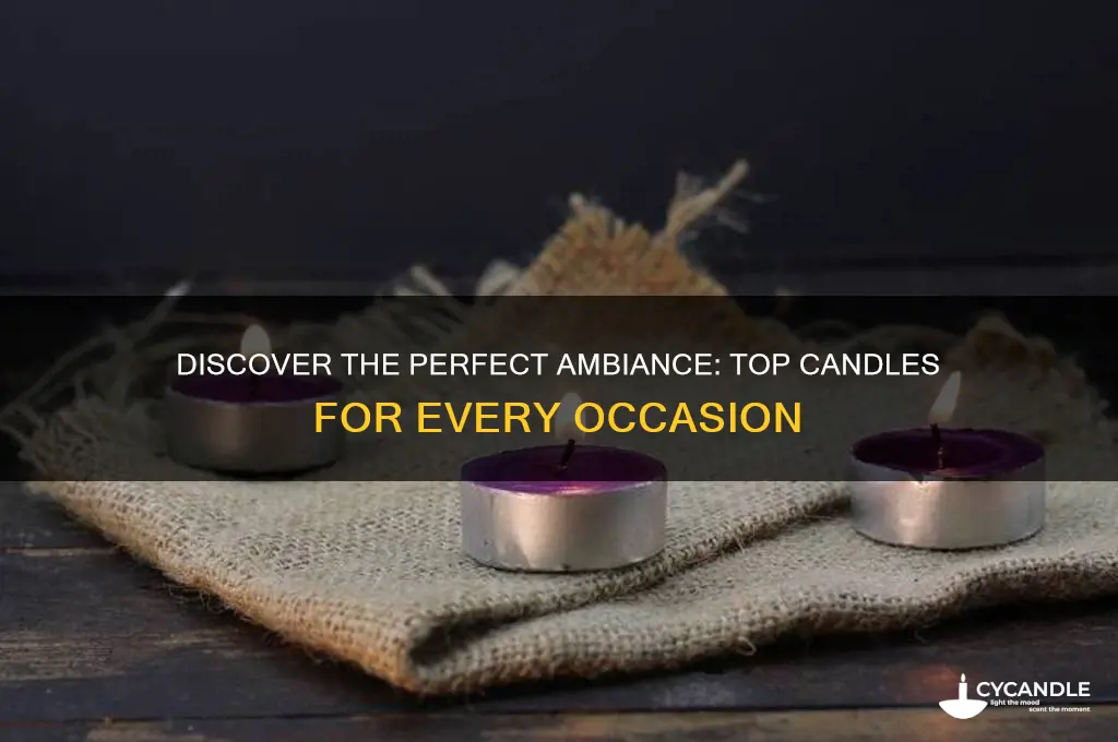 what is the best candles