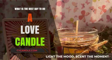 Choosing the Perfect Day for a Love Candle Ritual