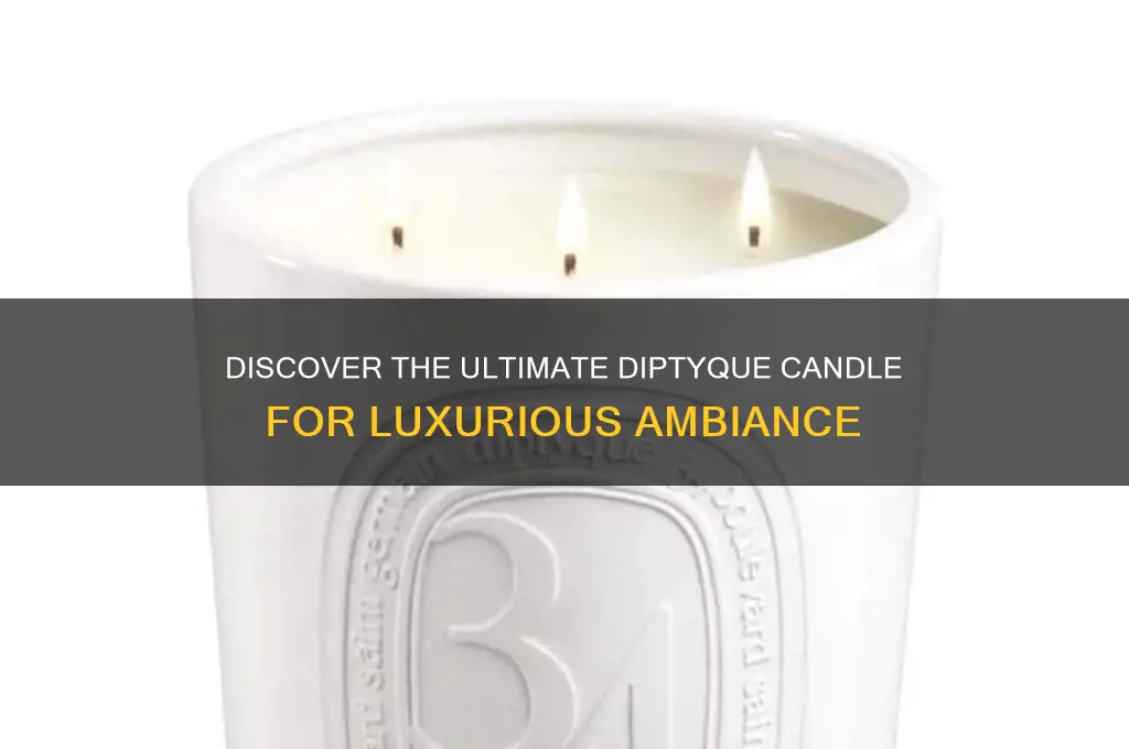 what is the best diptyque candle