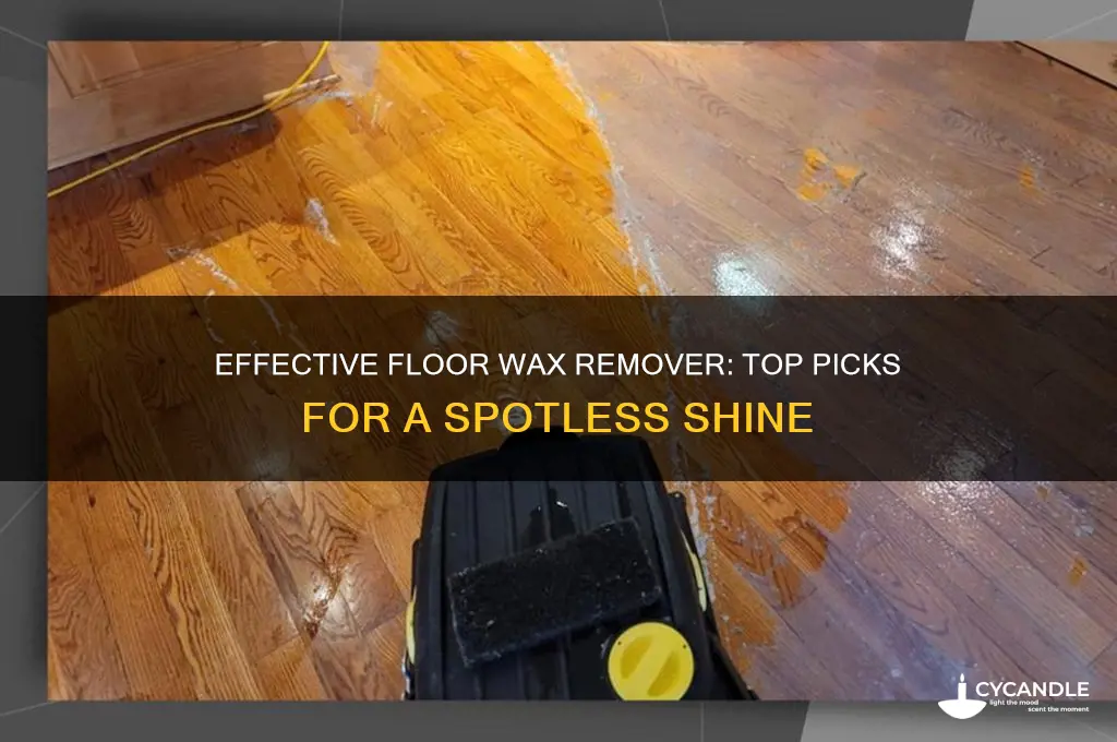 what is the best floor wax remover