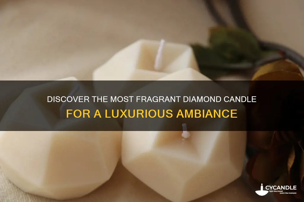 what is the best smelling diamond candle