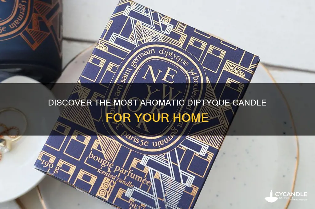what is the best smelling diptyque candle