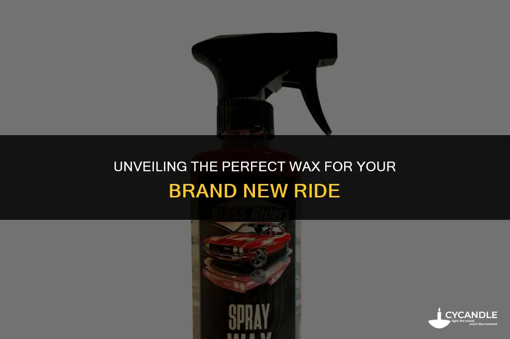what is the best wax for a brand new car