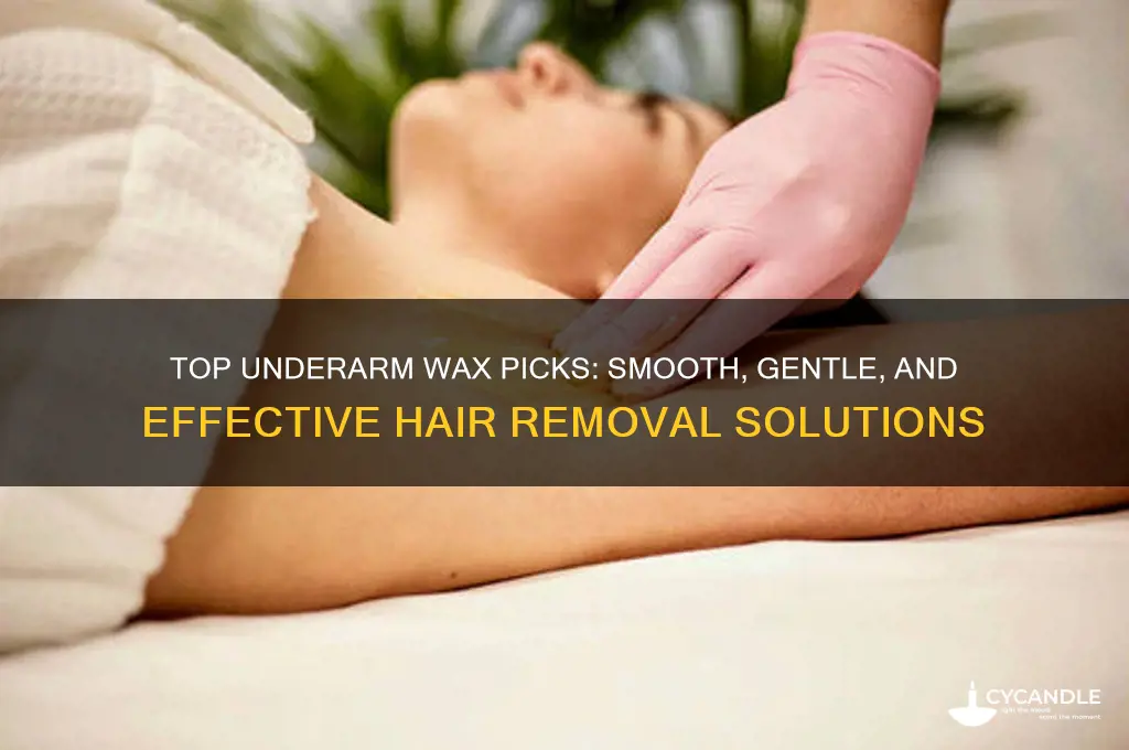 what is the best wax for underarm hair removal