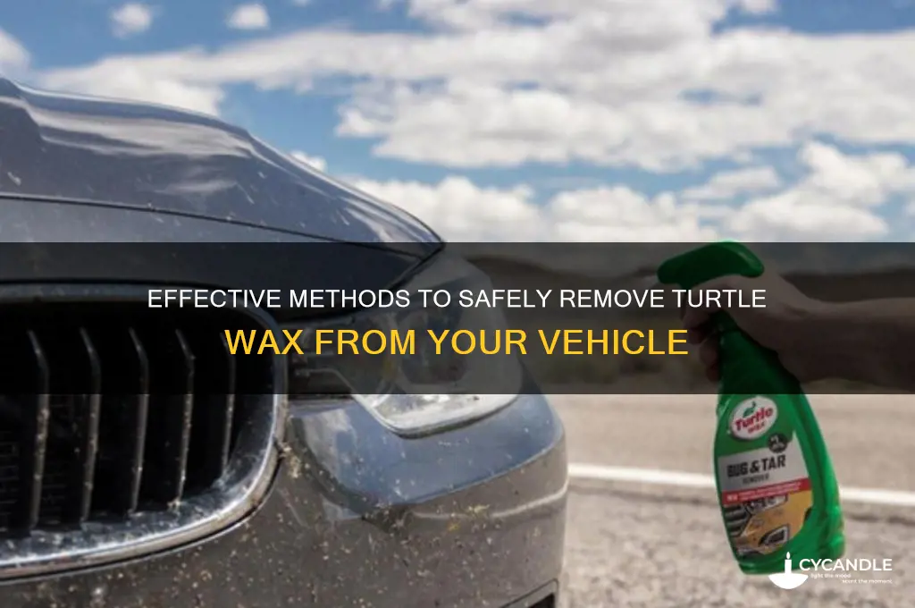 what is the best way to remove turtle wax