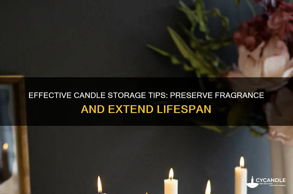 what is the best way to store candles
