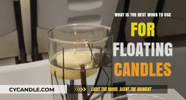 Top Wood Choices for Crafting Durable, Elegant Floating Candles