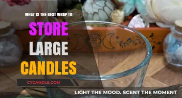 Top Wrapping Solutions for Safely Storing Large Candles at Home