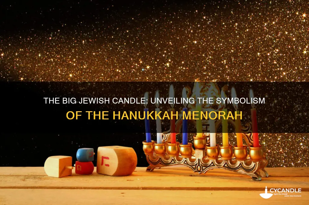what is the big jewish candle