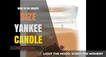 Discover the Largest Yankee Candle Size Available for Maximum Fragrance