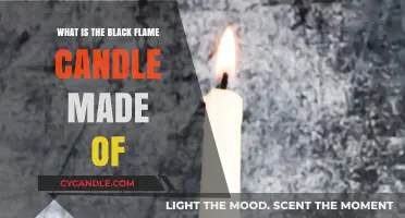 Unveiling the Mystical Ingredients of the Black Flame Candle