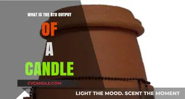 Candle BTU Output: Unveiling the Heat Power of a Single Flame