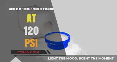Understanding Paraffin's Bubble Point at 120 PSI: Key Insights