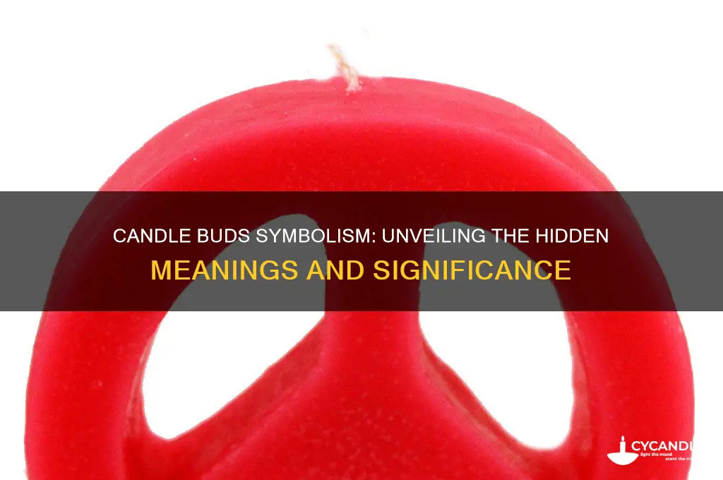 what is the candle buds symbolism
