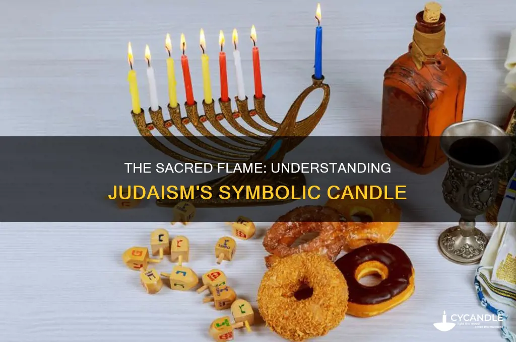what is the candle called in judaism