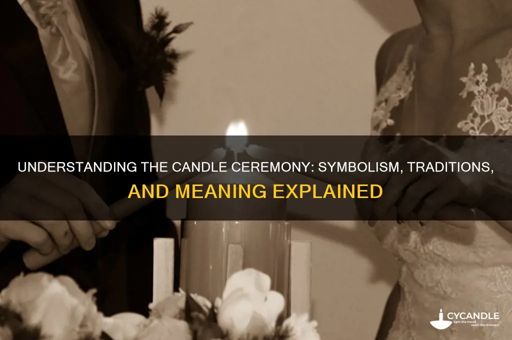 what is the candle ceremony