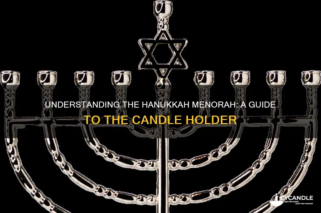 what is the candle holder for hanukkah