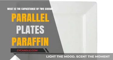 Capacitance of Square Parallel Plates with Paraffin: A Detailed Analysis