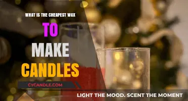 Budget-Friendly Candle Making: Discover the Most Affordable Wax Options