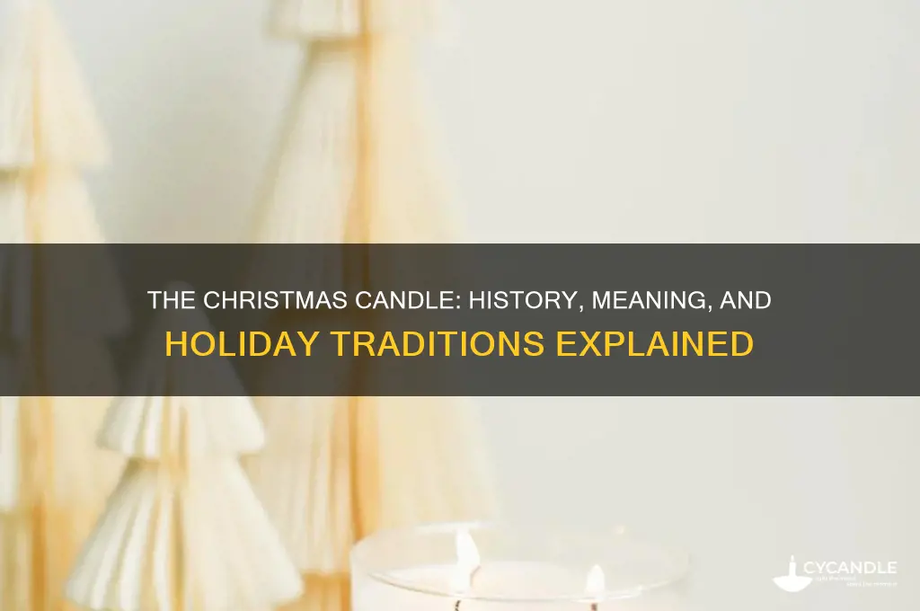 what is the christmas candle
