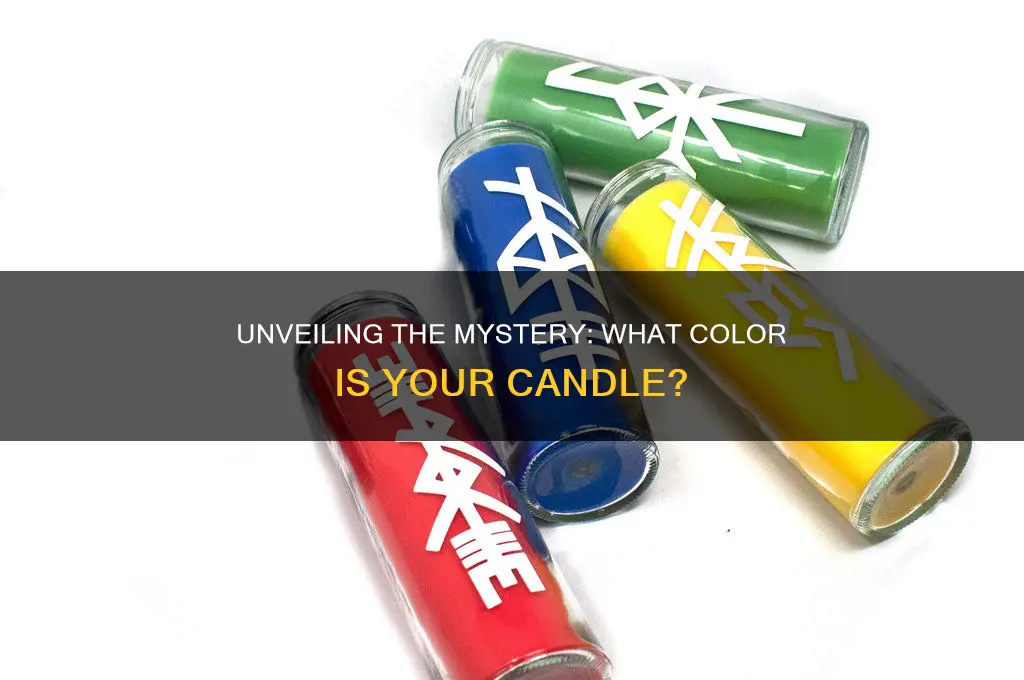 what is the color of the candle