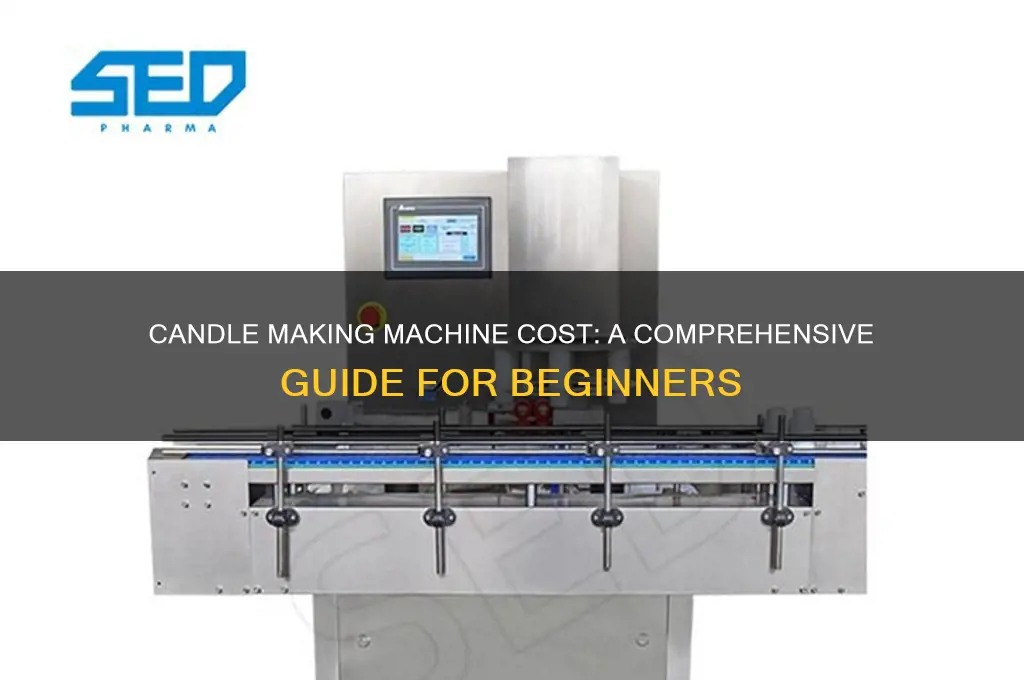 what is the cost of candle making machine
