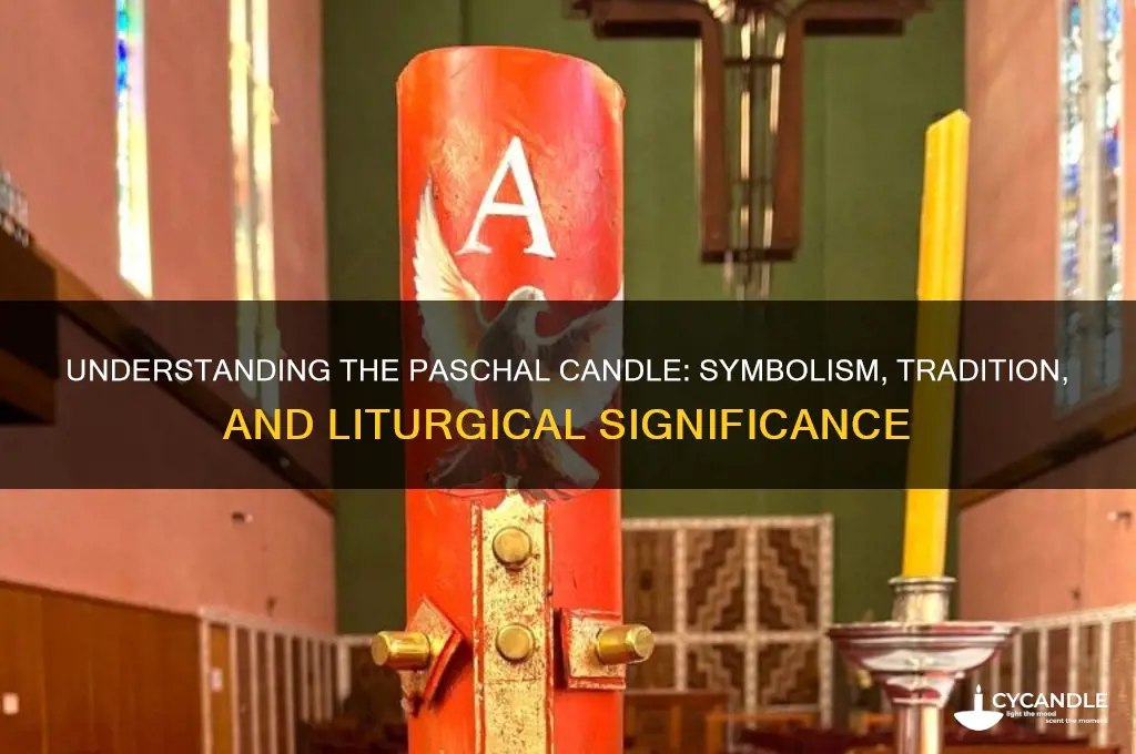 what is the definition of a paschal candle
