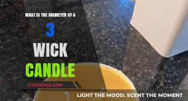 Exploring the Standard Diameter of a 3-Wick Candle