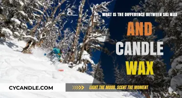 Ski Wax vs. Candle Wax: Key Differences and Uses Explained