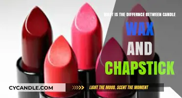 Candle Wax vs. Chapstick: Understanding Their Unique Uses and Ingredients