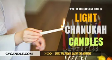 When to Light Chanukah Candles: The Earliest Time Explained