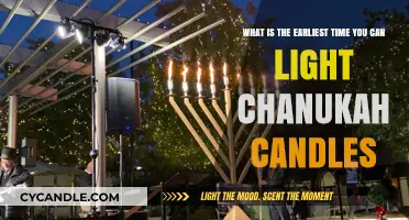 When to Light Chanukah Candles: The Earliest Time Explained