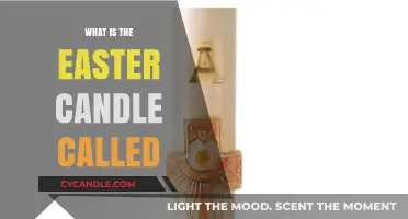 The Easter Candle: Unveiling the Name and Its Sacred Significance